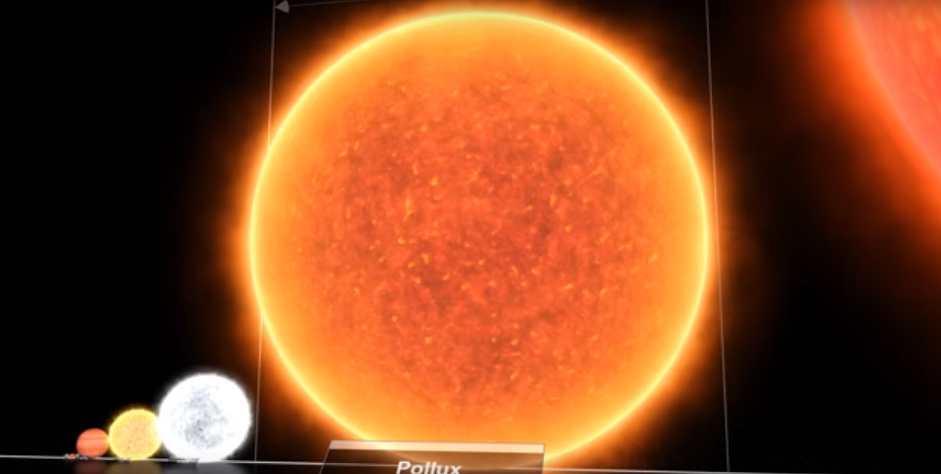 Якого розміру планети, зірки і всесвіт — неймовірне відео