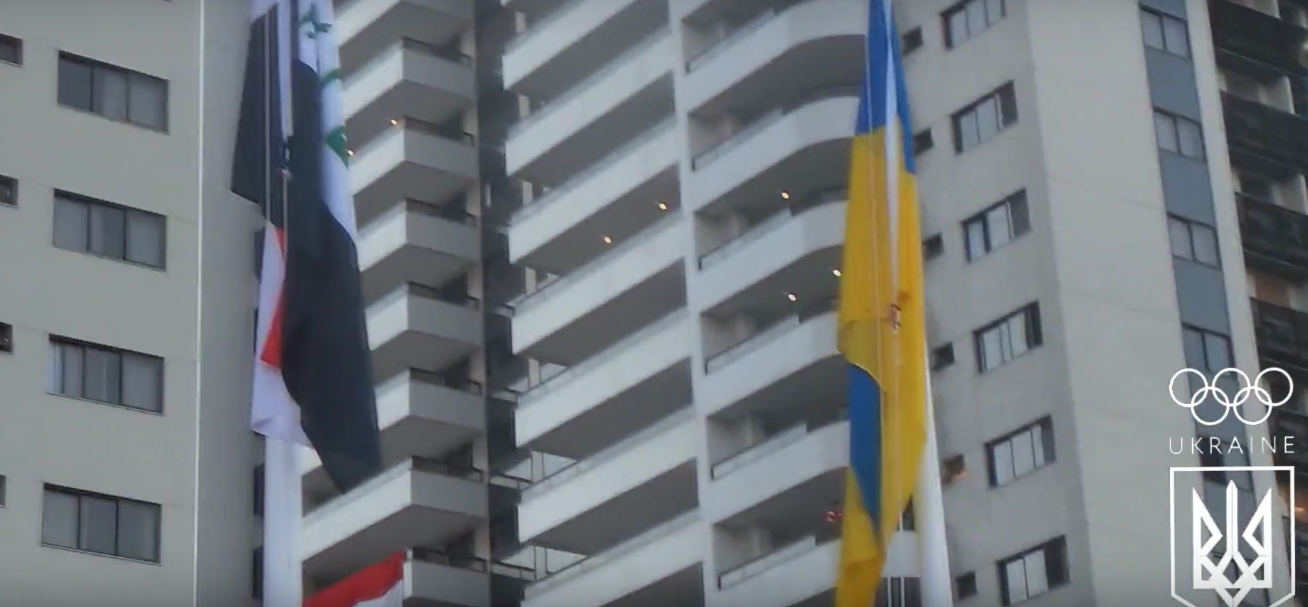 В Ріо заспівали гімн та підняли прапор України — відео