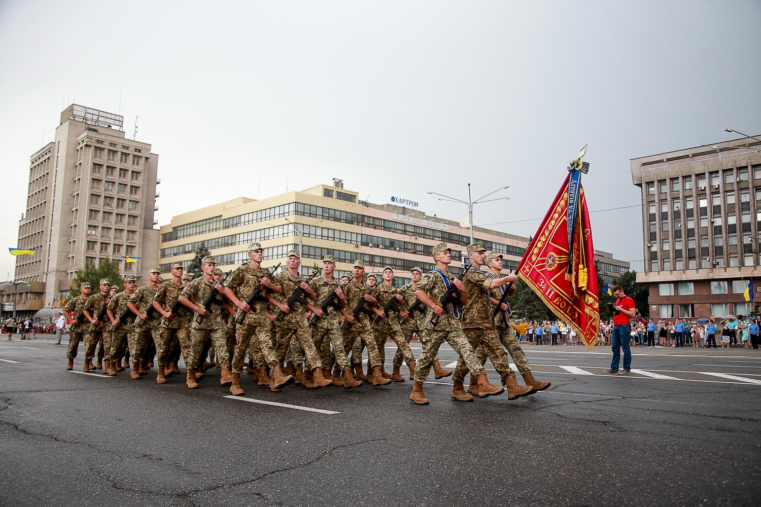 Як в Запоріжжі відзначили День Незалежності, фото