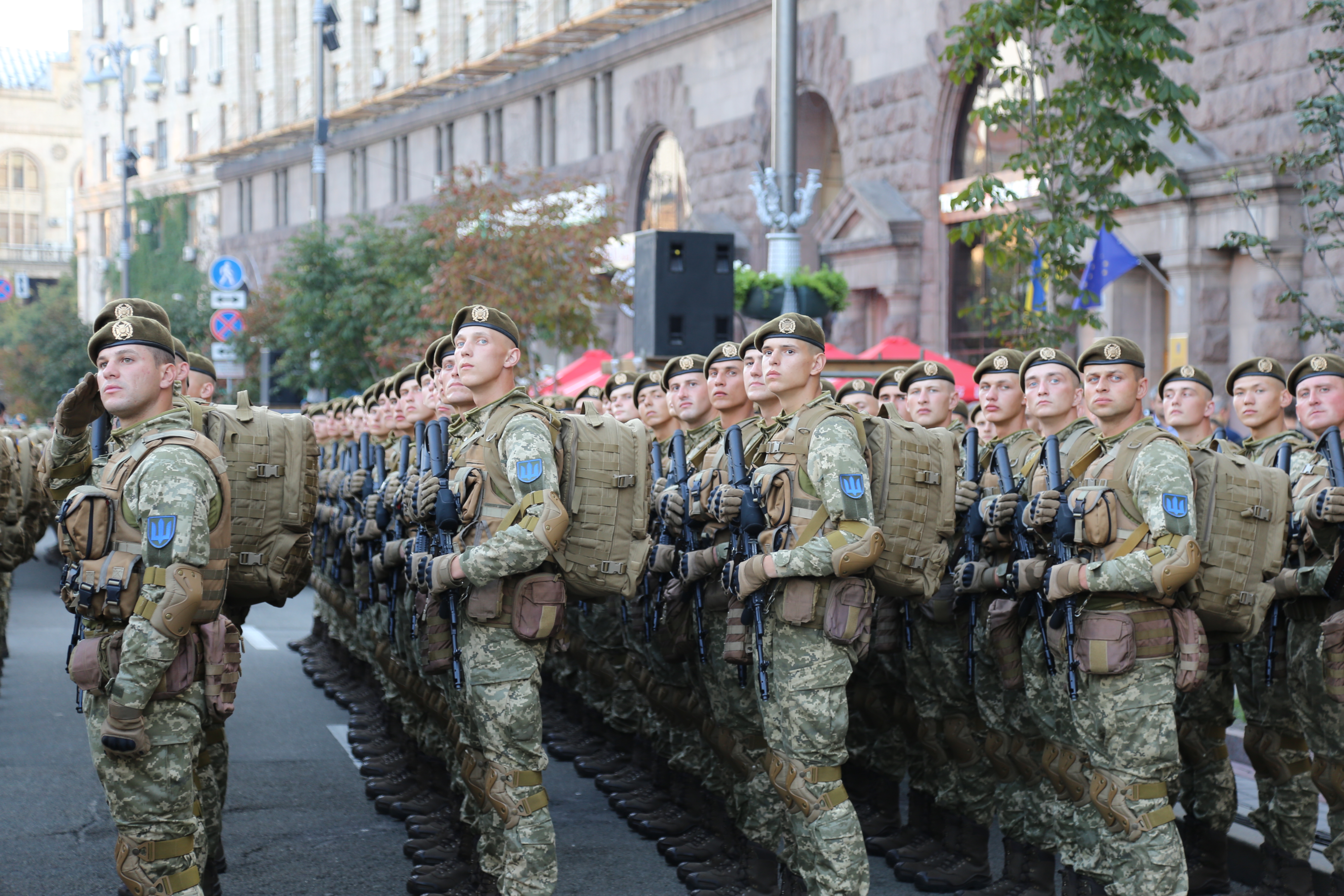В Києві проходить репетиція військового параду — фото, відео