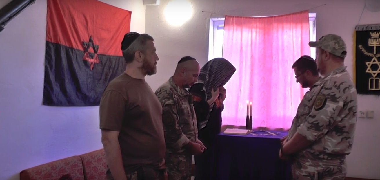 У підрозділі під проводом Яроша єврейська рота відкрила синагогу — відео