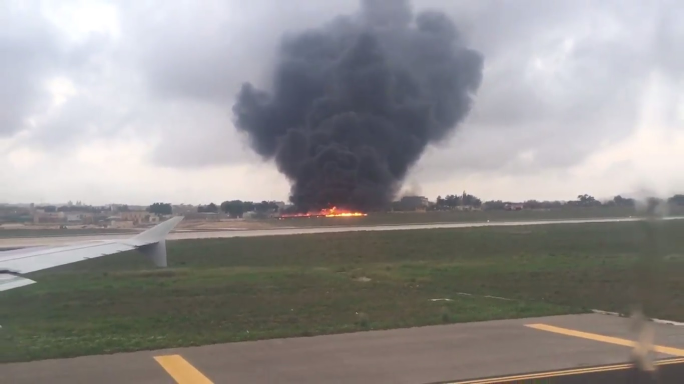 У Мальті розбився літак — загинули п’ятеро — відео
