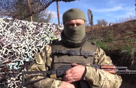Воїни АТО привітали з Днем захисника словами українського дисидента — відео
