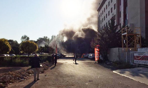 В Анталії стався вибух біля будівлі торгової палати — відео