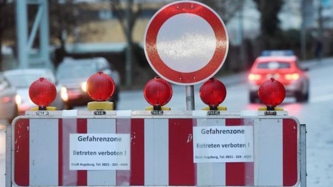 У Німеччині відбувається масштабна евакуація
