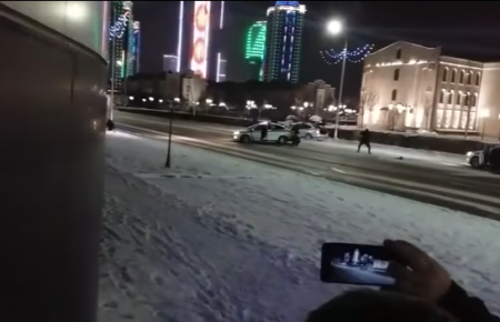 Очевидець оприлюднив відео перестрілки в Чечні