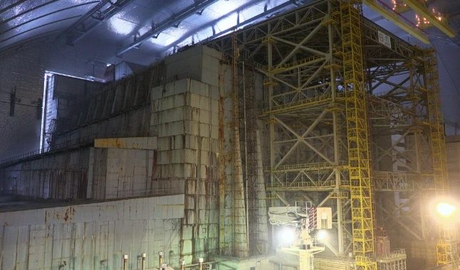 З'явилися перші фото з ЧАЕС під новим саркофагом З'явилися перші фото з ЧАЕС під новим саркофагом