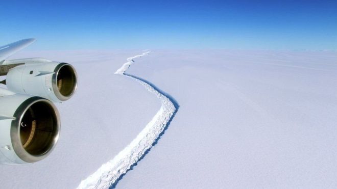 Як вплине розлам льодовика в Антарктиді на клімат планети?