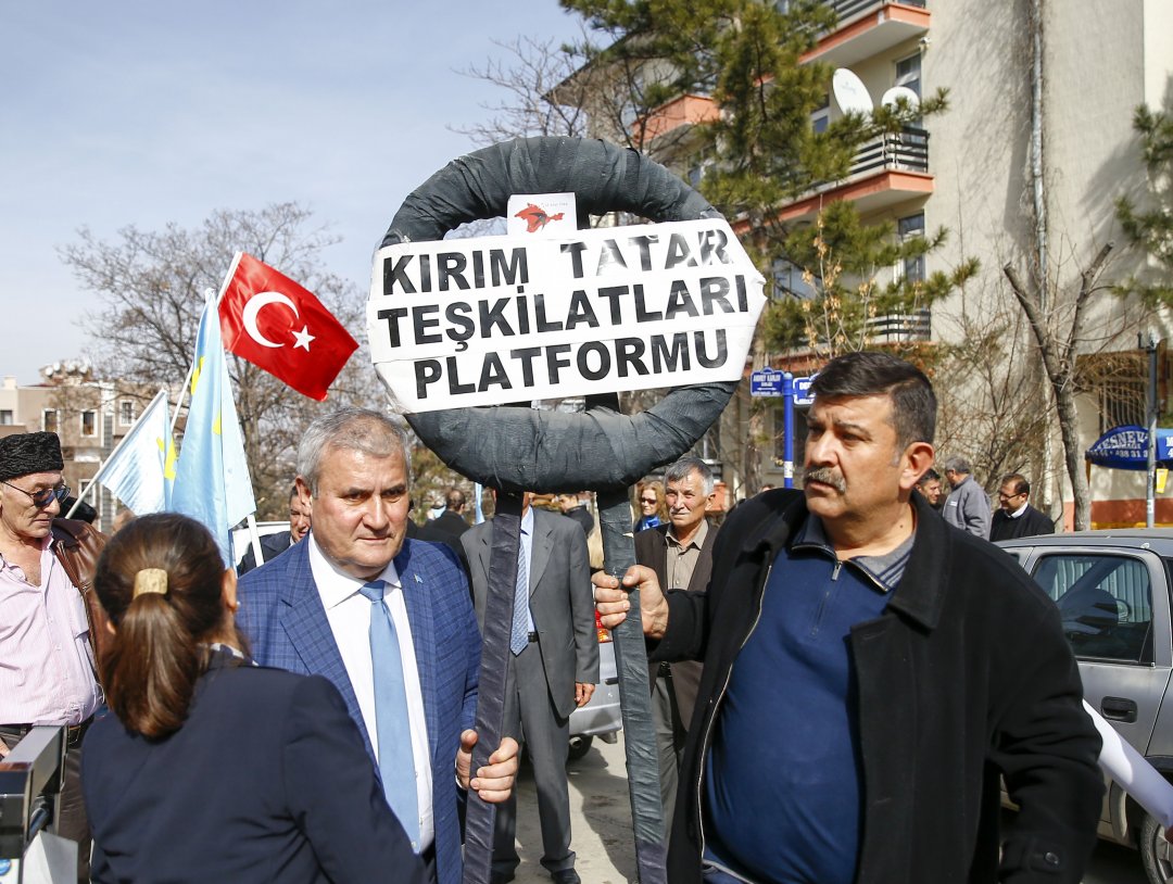В Анкарі відбулися протести проти анексії Криму — фото