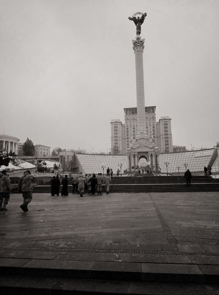 На Майдані прощаються із загиблим під Авдіївкою викладачем Чернівецького університету