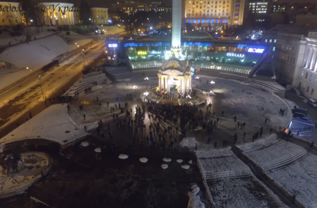 На Майдані знову збираються «блокадники»  — відео