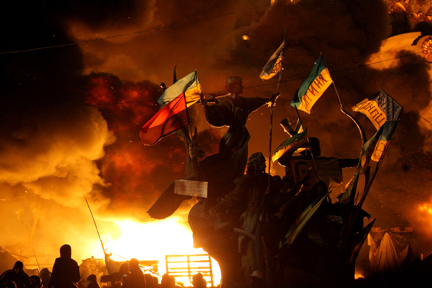Де відбувалися сутички між активістами Євромайдану та силовиками - інфорграфіка