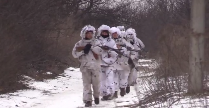 Як морські піхотинці боронять позиції біля Водяного (ВІДЕО) Як морські піхотинці боронять позиції біля Водяного (ВІДЕО)