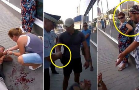 Поліцейський, який побив українського активіста в Криму, — «беркутівець» (ФОТО)