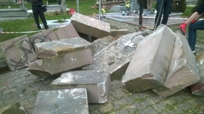 УІНП призупинив процес легалізації польських меморіальних об'єктів в Україні