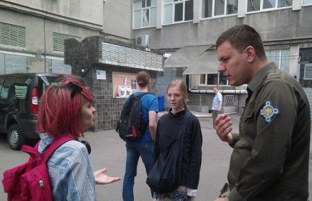 В Києво-Могилянській академії зірвали акцію «Ні насиллю в університеті» (ФОТО)