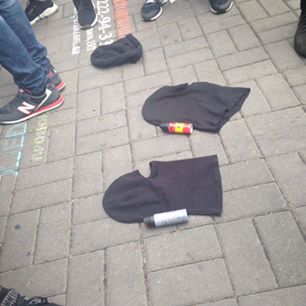 КиївПрайд: у кількох молодих людей вилучили газові балончики і балаклави, ФОТО