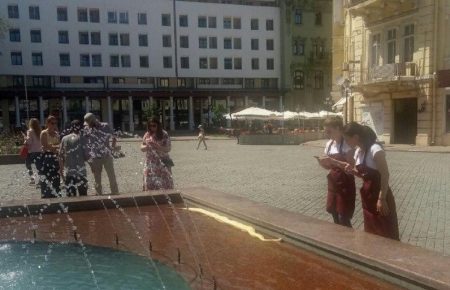 У фонтані в Одесі туристи виявили пітона