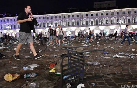 В Турині після футбольного матчу постраждали близько 1000 людей
