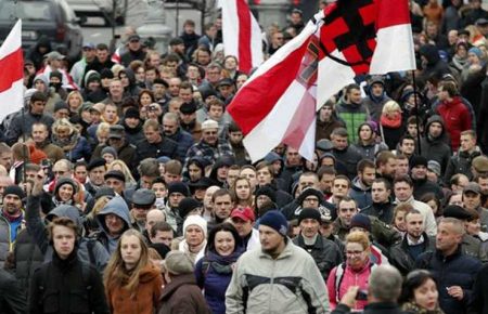 В Білорусії протестують проти спільних навчань з Росією (ВІДЕО)