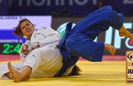 Українська спортсменка завоювала «срібло» на змаганнях з дзюдо