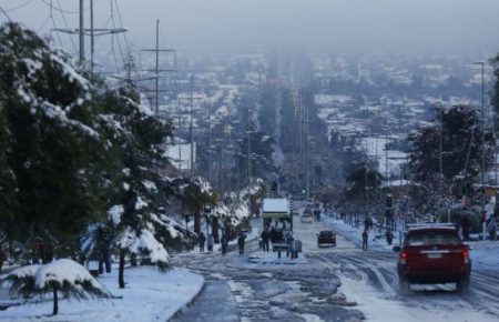 У столиці Чилі пройшов потужний снігопад – без електрики залишилося понад 250 000 осіб (ФОТО)