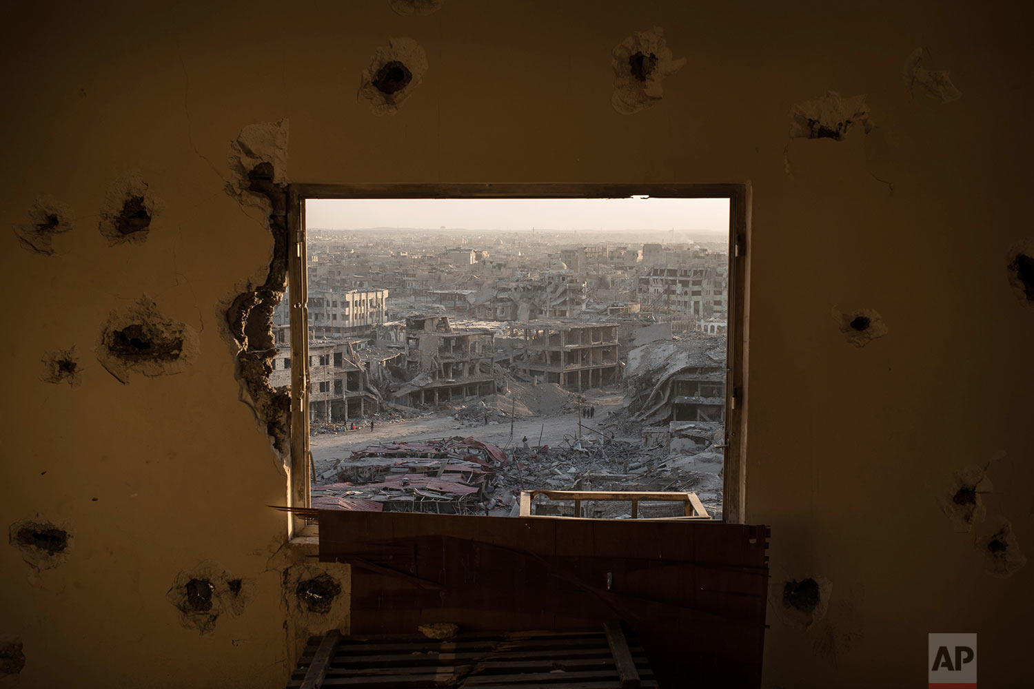 Як виглядає іракське місто Мосул після бомбардування(ВІДЕО)
