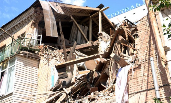 Київ: будинок, у якому стався вибух, реконструкції не підлягає, — ЗМІ