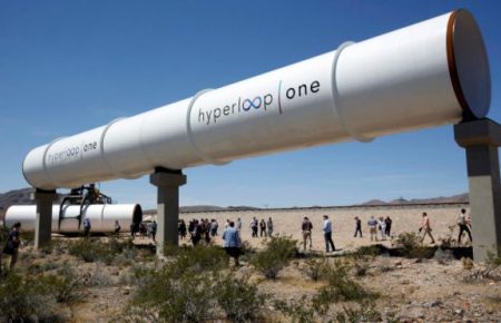 Капсула високошвидкісної транспортної системи  Hyperloop розігналася до  310 км/год (ВІДЕО)