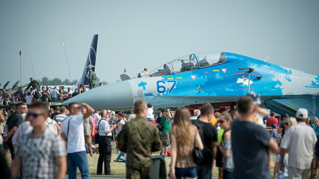 У Польщі пройшов міжнародний авіаційний показ за участі українських льотчиків (ФОТО, ВІДЕО)
