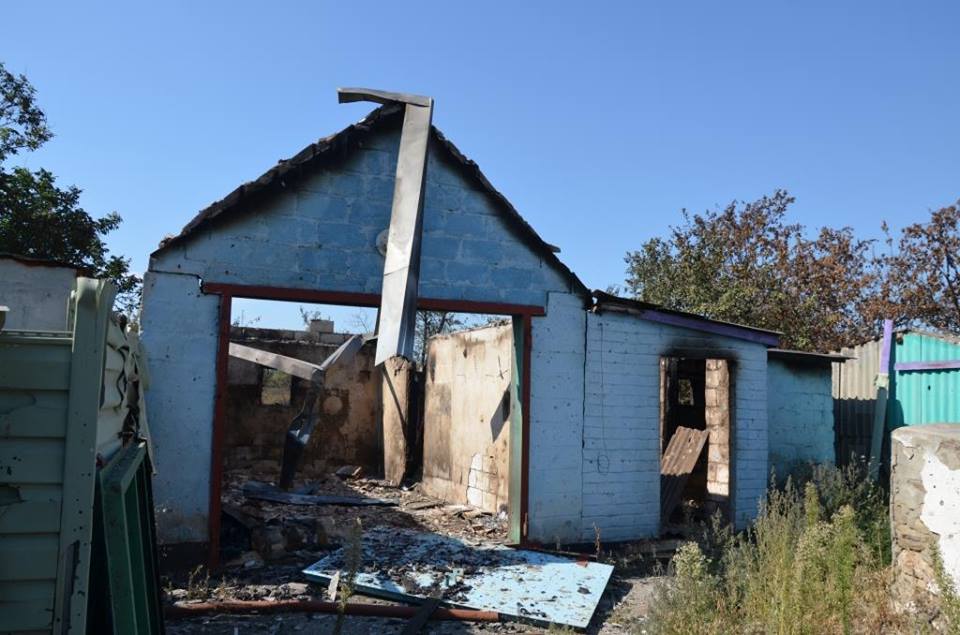 Внаслідок вчорашнього обстрілу Зайцевого було зруйновано 3 приватні будинки (ФОТОРЕПОРТАЖ)