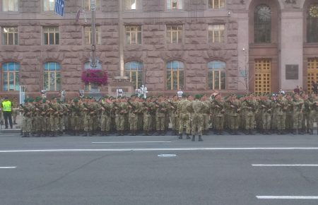 У Києві проходить репетиція параду до Дня Незалежності України (ФОТО, ВІДЕО)