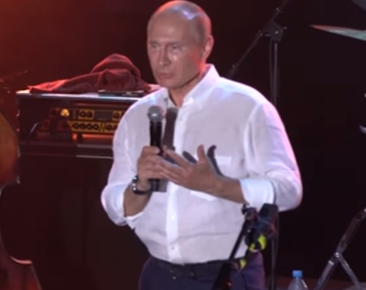 Путін відвідав джазовий фестиваль в окупованому РФ Криму