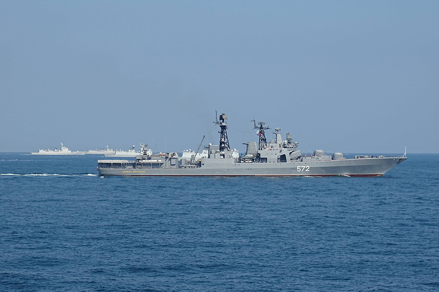 Завтра Росія і Китай розпочнуть спільні військові навчання «Морська взаємодія»
