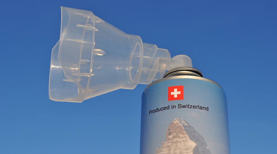 Швейцарська фірма імпортує чисте повітря