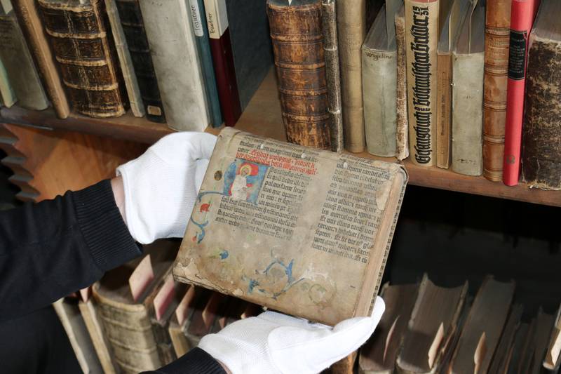 У Баварії виявили фрагмент Біблії Гутенберга (ФОТО)