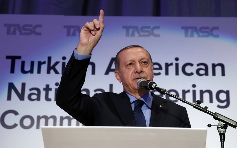 Під час виступу Ердогана в Нью-Йорку сталася бійка (ВІДЕО)