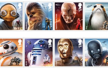 Британська пошта випустила марки на честь виходу фільму «Зоряні війни» (ФОТО)