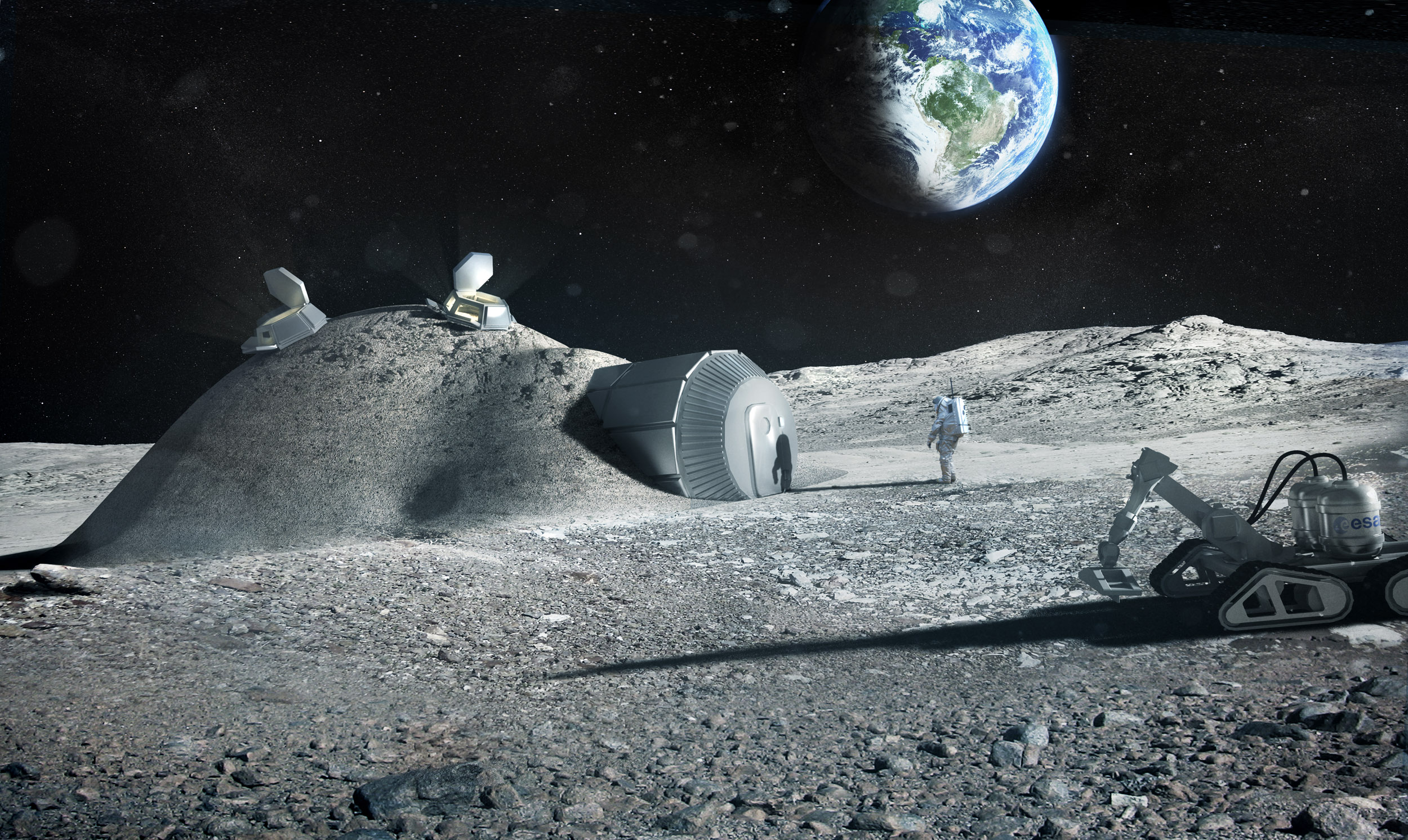 Росія та США будуть разом будувати першу станцію на Місяці