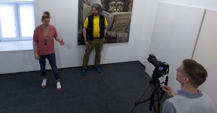 Проти Карась Галереї порушили кримінальну справу через виставку «Психодарвінізм» Проти Карась Галереї порушили кримінальну справу через виставку «Психодарвінізм»