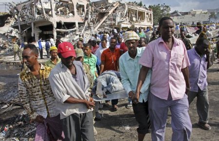 Вибух в Сомалі: кількість загиблих зросла до 231 людини