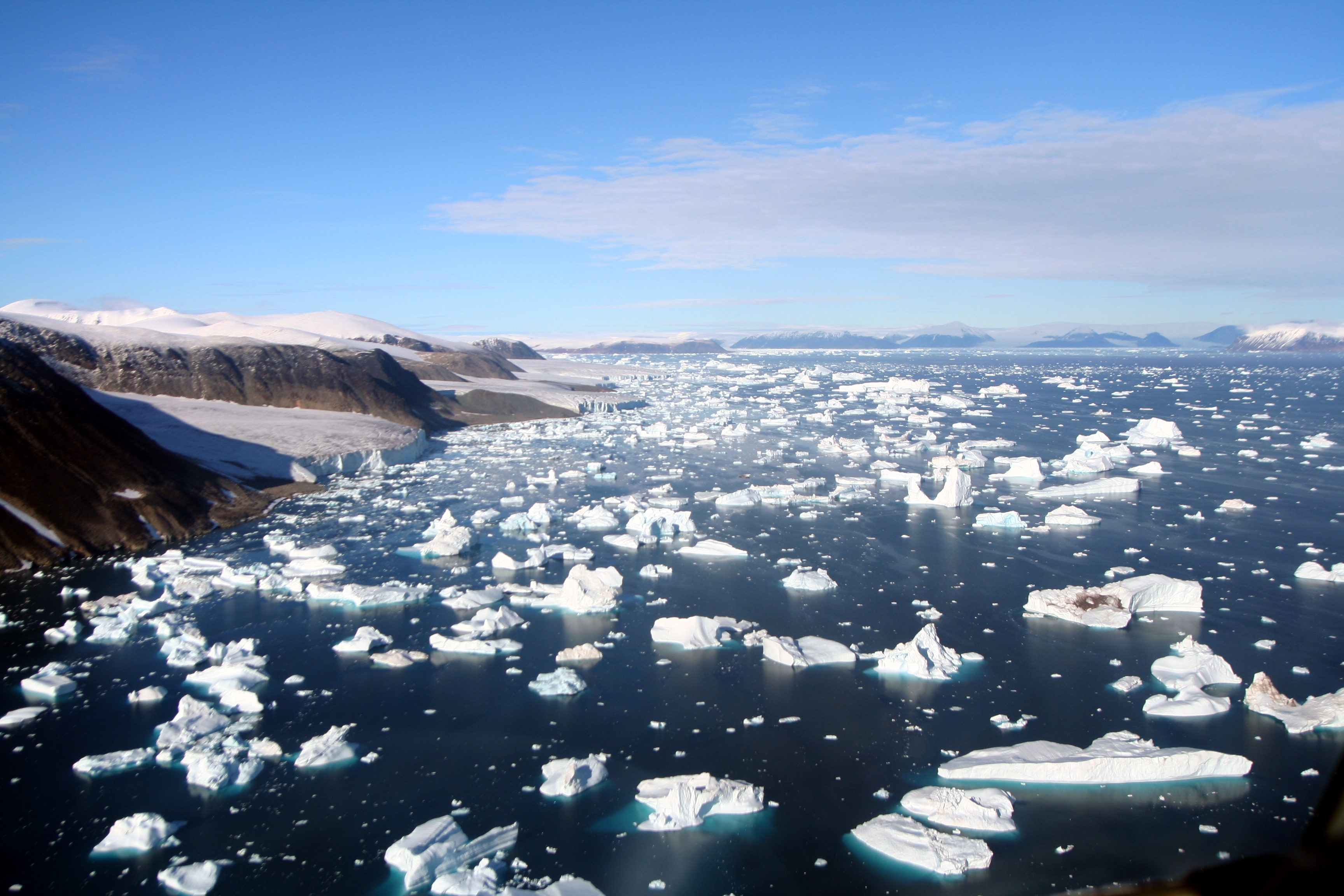 Изменение ледовитого океана
