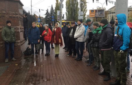 Справа Волкова: активісти влаштували мітинг перед судом, щоб не випустили підозрюваного