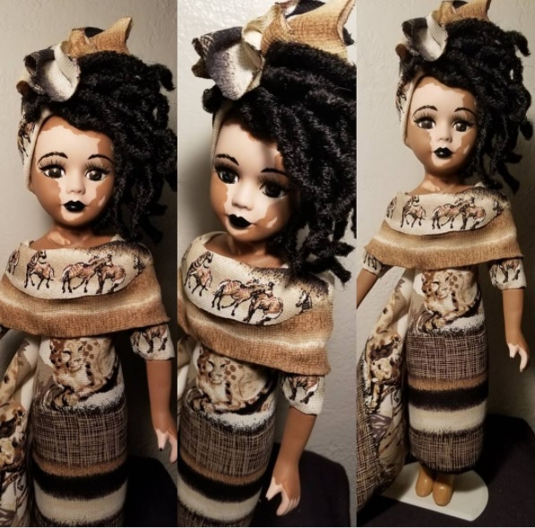 Художниця створює ляльки з вітиліго (фото)