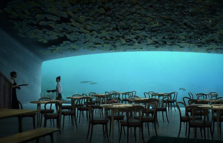 У Норвегії відкриється підводний ресторан (ФОТО)