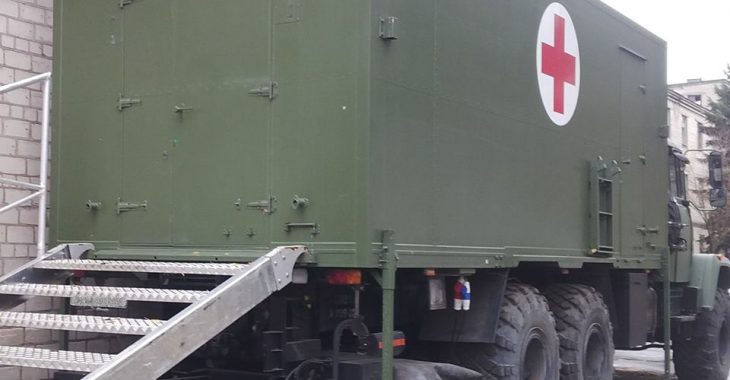 На базі автомобіля «КрАЗ» створили пересувний хірургічний комплекс для АТО (ФОТО, ВІДЕО) На базі автомобіля «КрАЗ» створили пересувний хірургічний комплекс для АТО (ФОТО, ВІДЕО)
