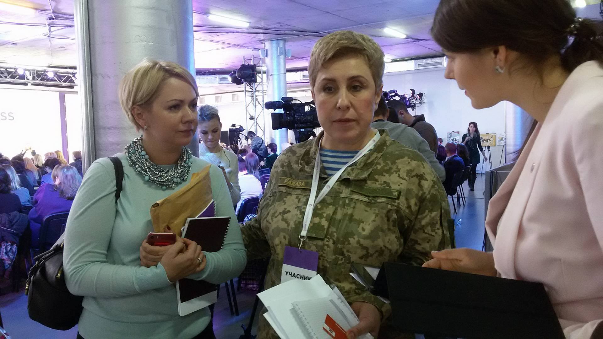 Перша жінка-миротворець в Україні Валерія Парада отримала звання полковника (ФОТО)