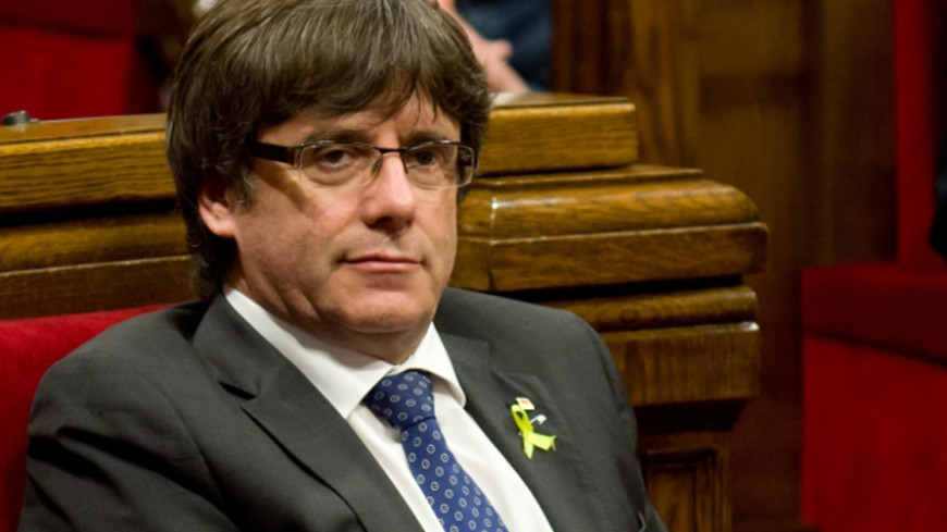 Екс-голова уряду Каталонії здався поліції в Бельгії, -BBC