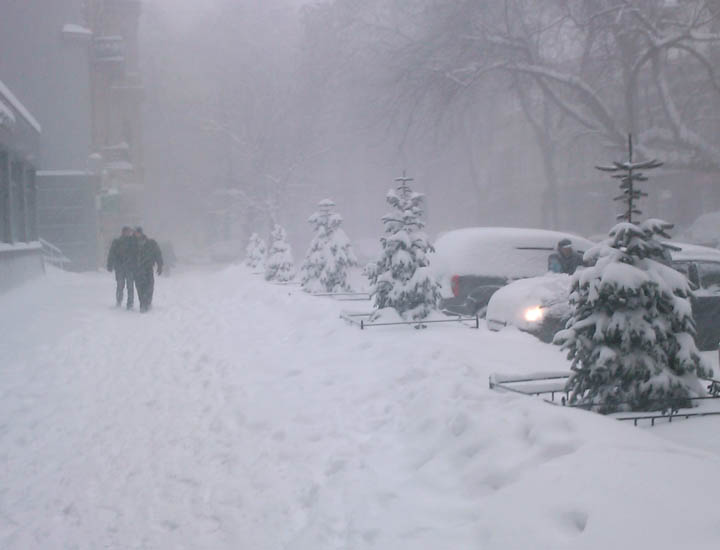 Снігопади в Україну принесе циклон зі Скандинавії
