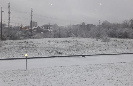 В Західних областях  випав перший сніг (ФОТО)